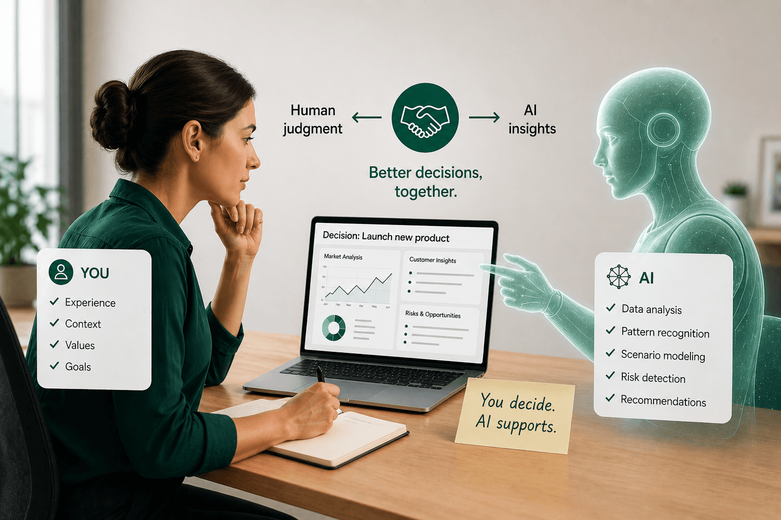 AI that supports your decisions